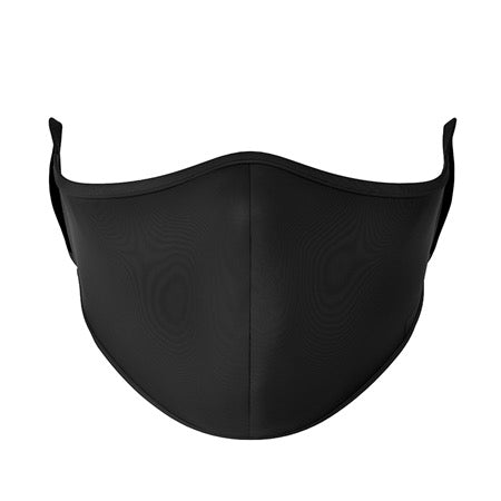 Kids or Adult Mask Ages 8+  - Solid Black    