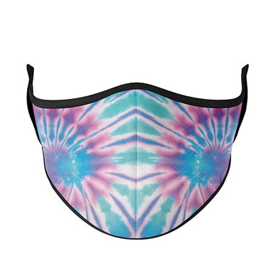 Kids or Adult Mask Ages 8+ - Ice Tie Dye    