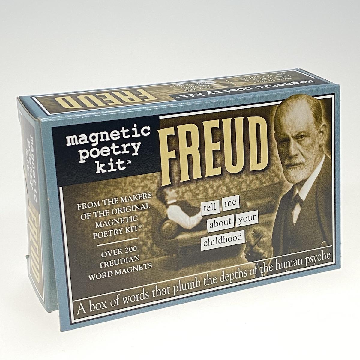 Magnetic Poetry - Freud    
