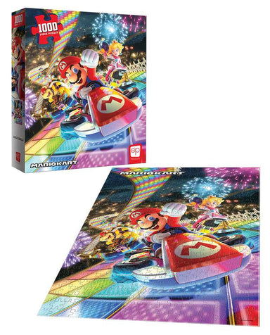 Mario Kart Rainbow Road 1000 Piece Puzzle    