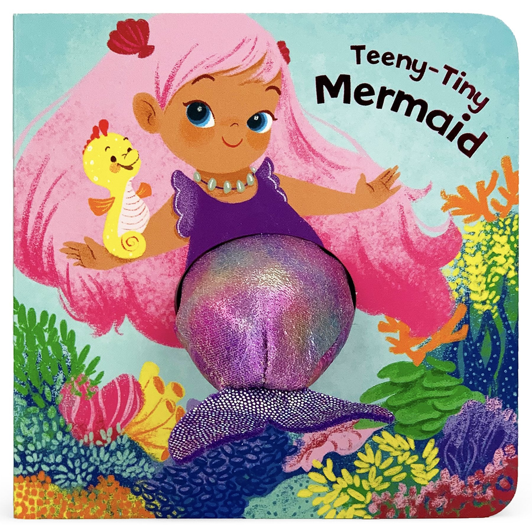 Teeny-Tiny Mermaid - Finger Puppet Book    