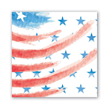 Red White & Blue 20 Paper Luncheon Napkins    