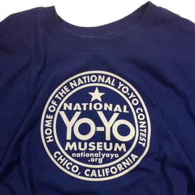 National Yo-Yo Museum and Contest - Chico T-Shirt METBLU S  320.2738.0000