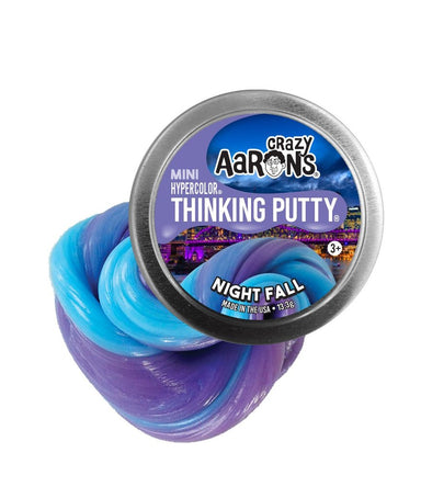 Crazy Aaron's Night Fall - Mini Hypercolor Thinking Putty    