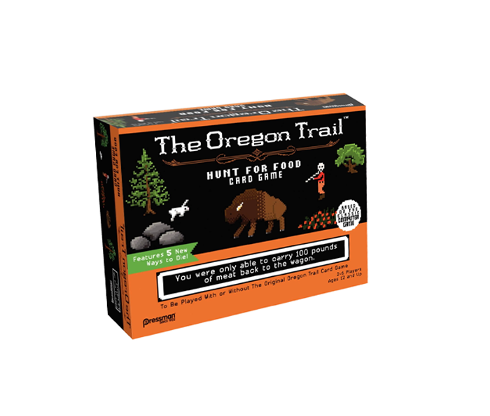 The Oregon Trail Hunt For Food Card Game    