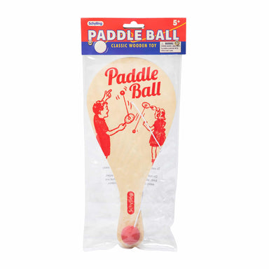 Wooden Paddle Ball    
