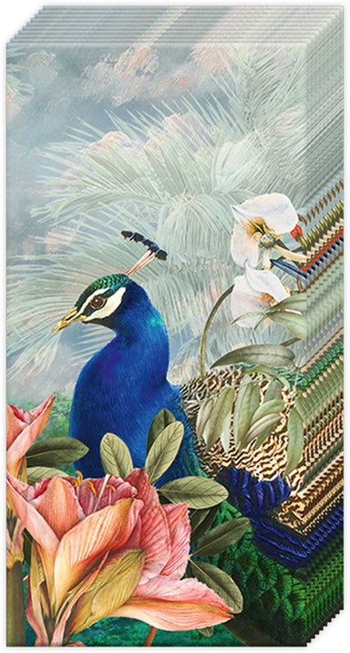 Paradise Peacock - Pocket Tissue    