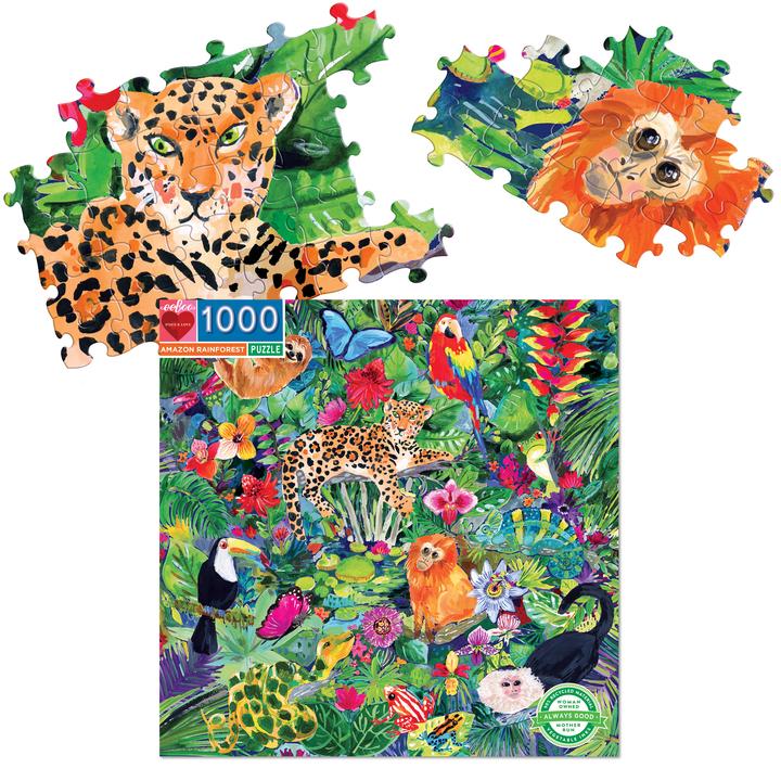 Amazon Rainforest 1000 Piece Puzzle    