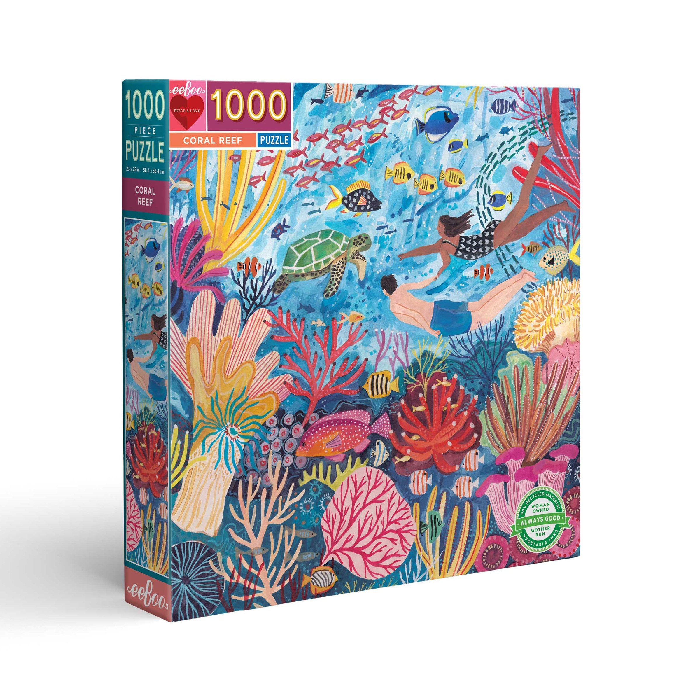 Coral Reef 1000 Piece Puzzle    