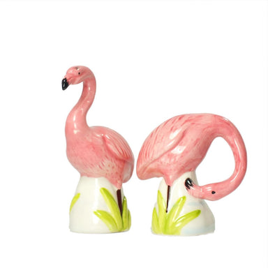 Pink Flamingo Salt and Pepper Shakers    