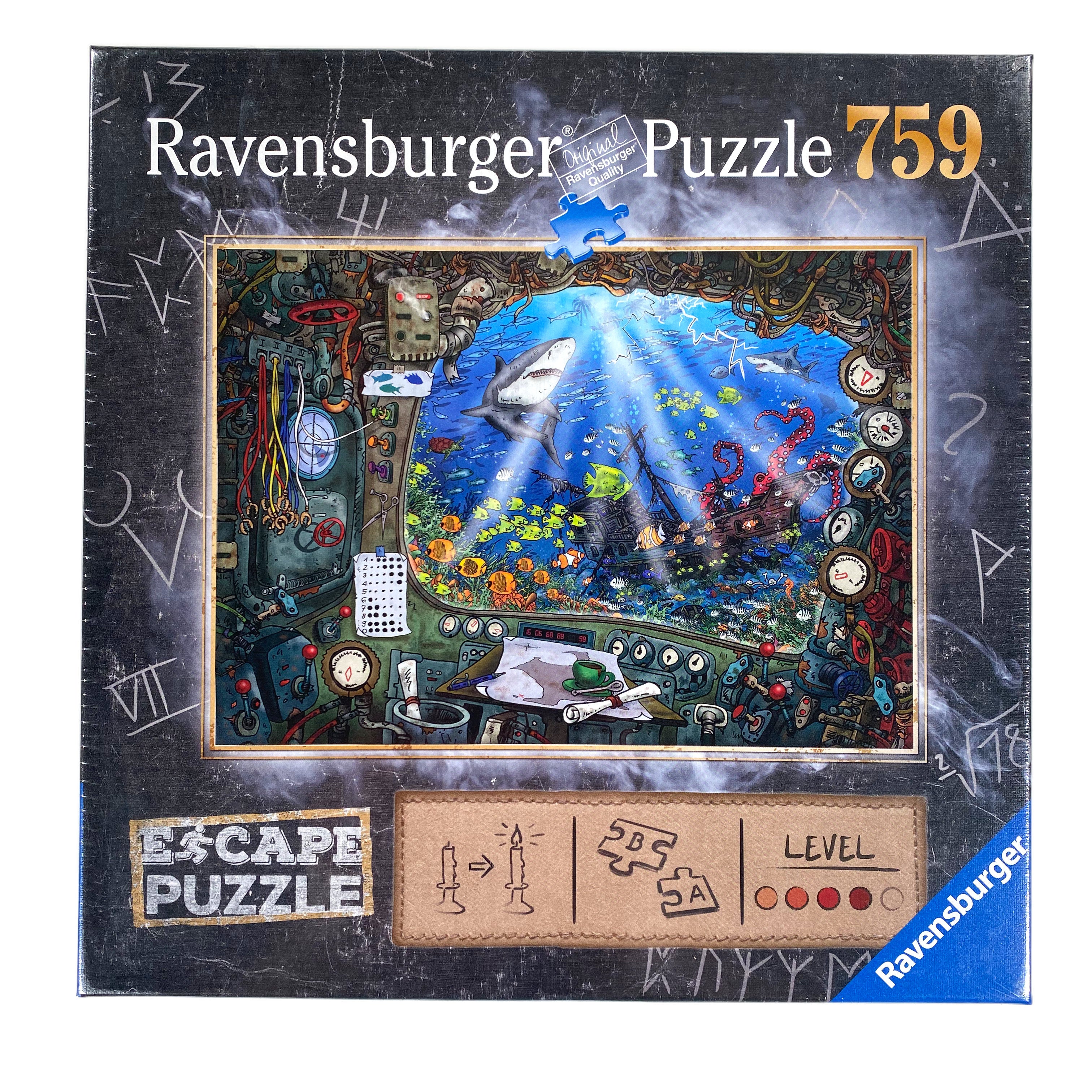 Submarine 759 Piece Escape Puzzle    