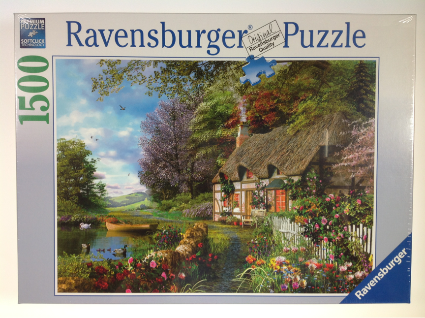 Ravensburger Country Cottage 1500 piece puzzle    