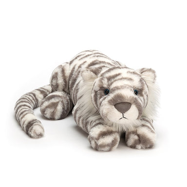 Jellycat Sacha Snow Tiger - Really Big    