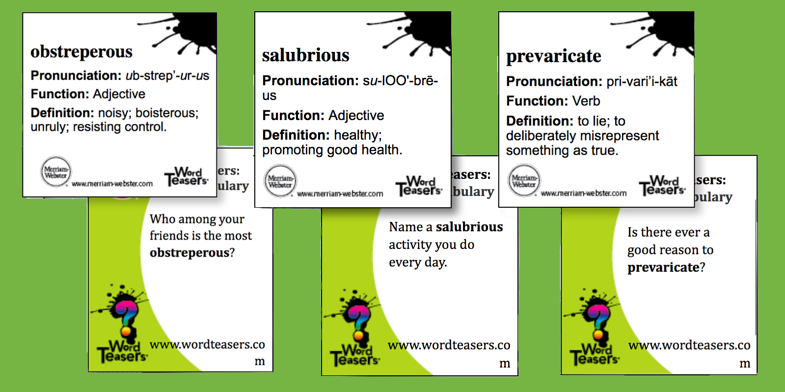 Word Teasers SAT Vocabulary    