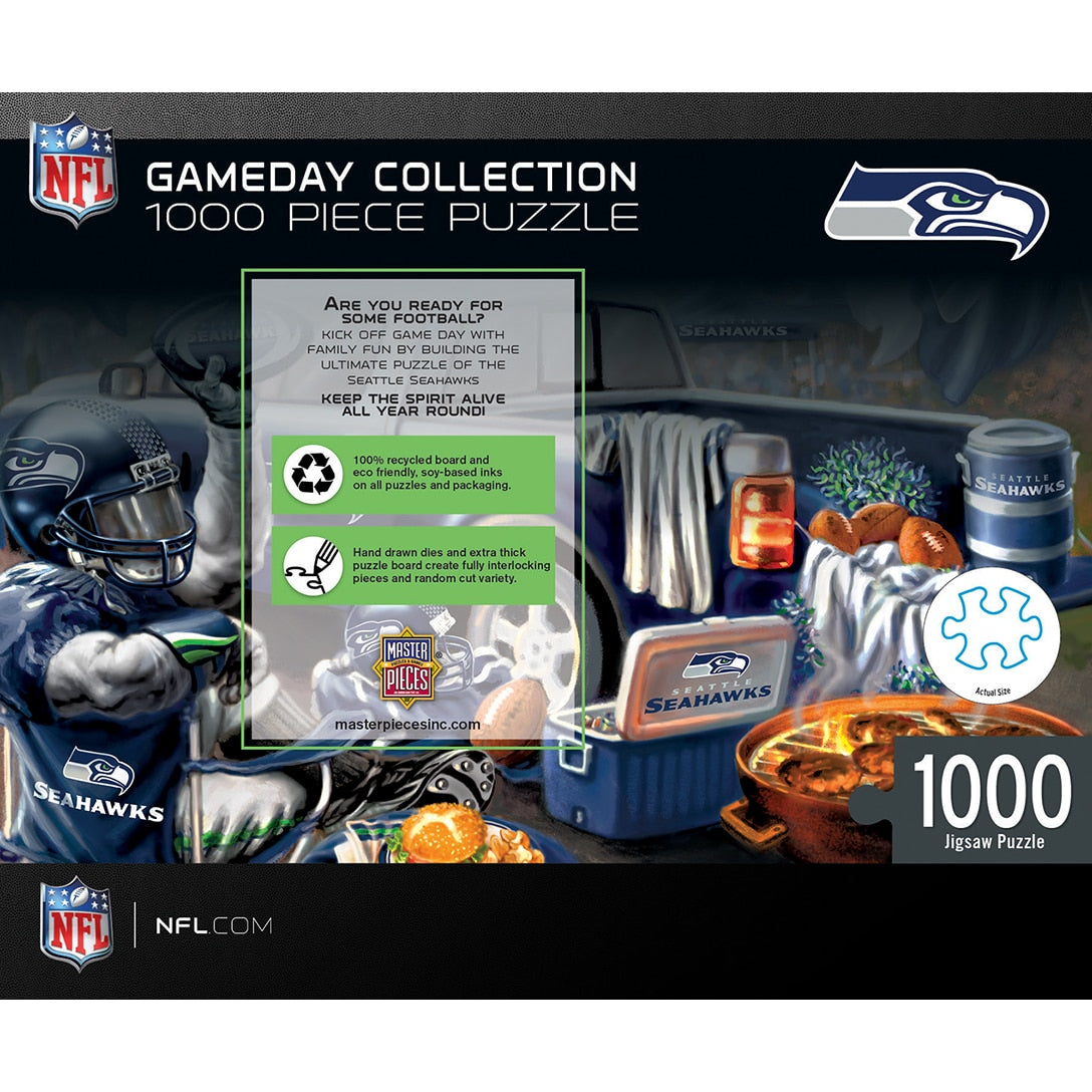 Seattle Seahawks Gameday 1000 Piece Puzzle    