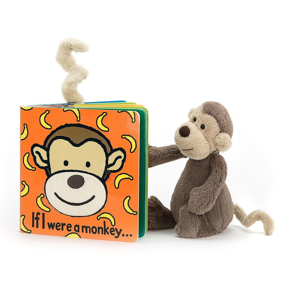 Jellycat Book - If I Were A Monkey...    