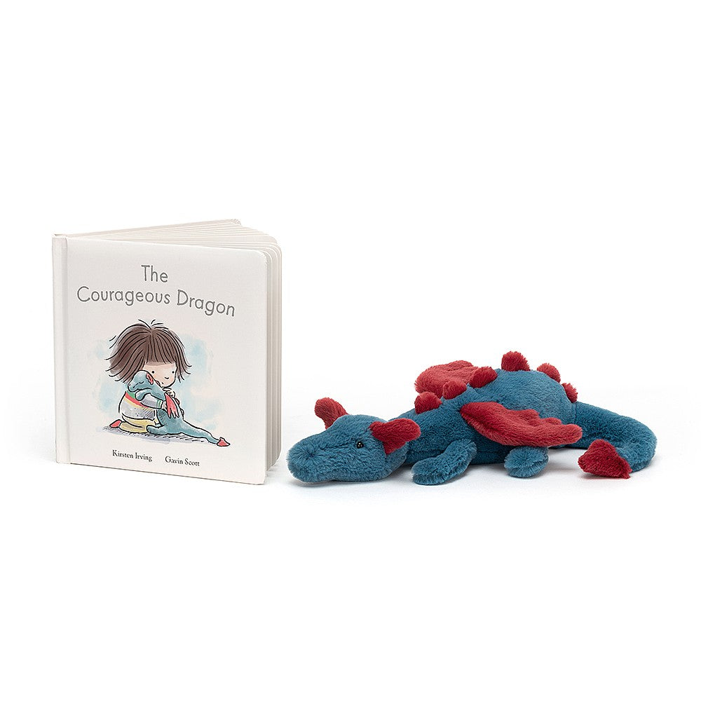 Jellycat Board Book - The Courageous Dragon    