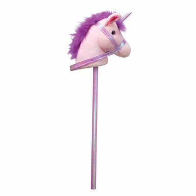 Starlight Unicorn Hobby Horse With Color Changing Light Up Horn    