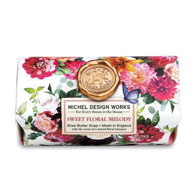 Sweet Floral Melody - Large Shea Butter Soap    
