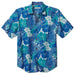 Tommy Bahama Coconut Point Miramar Blooms Camp Shirt Dark Blue Muse M  023773359748