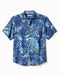 Tommy Bahama Solana Sands IslandZone® Camp Shirt Kingdom Blue M  023773554969