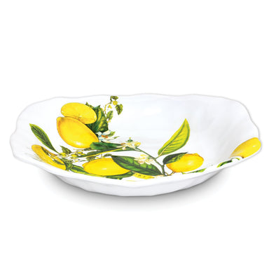 Melamine Pasta Bowl - Lemon Basil    