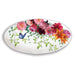 Oval Melamine Platter - Sweet Floral Melody    