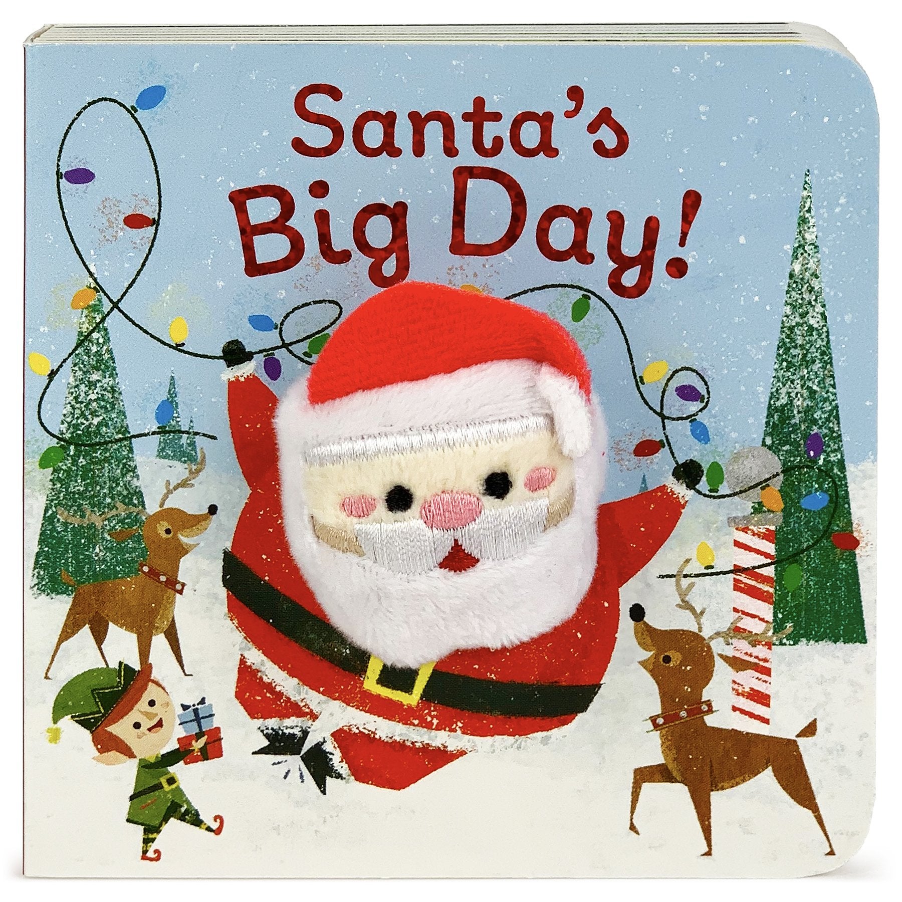 Santa's Big Day! - Finger Puppet Book    