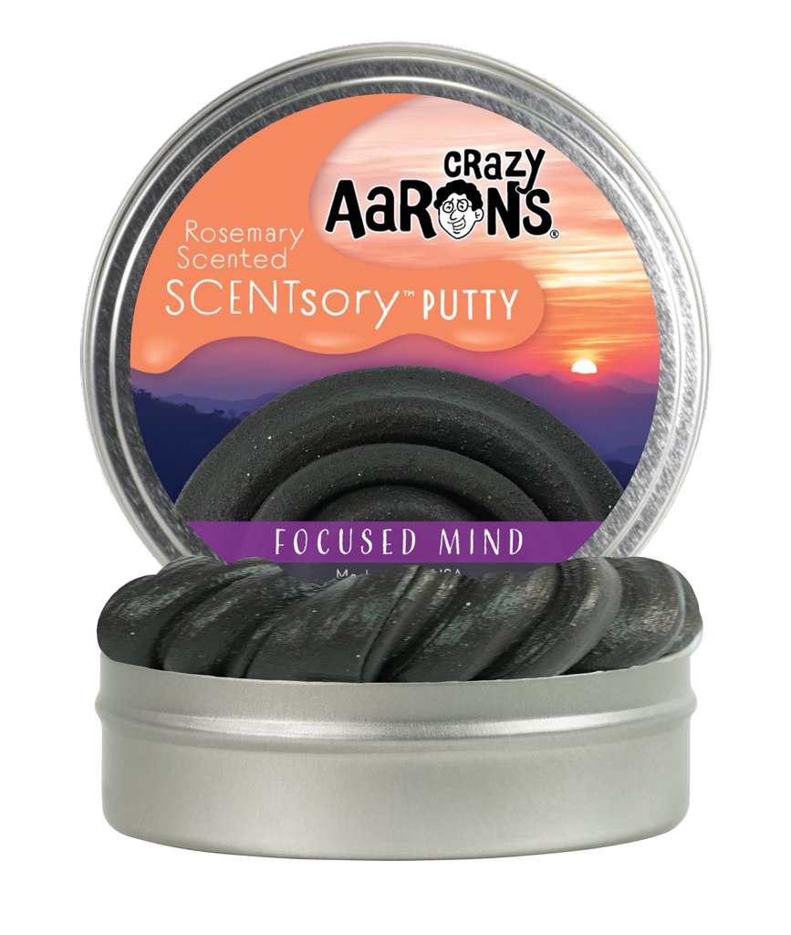 Crazy Aaron's Focused Mind - Rosemary Scented Thinking Putty    