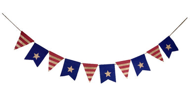 Patriotic Stars and Stripes Banner    