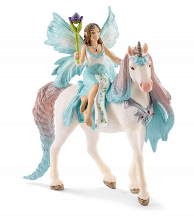 Schleich Fairy Eyela With Princess Unicorn    