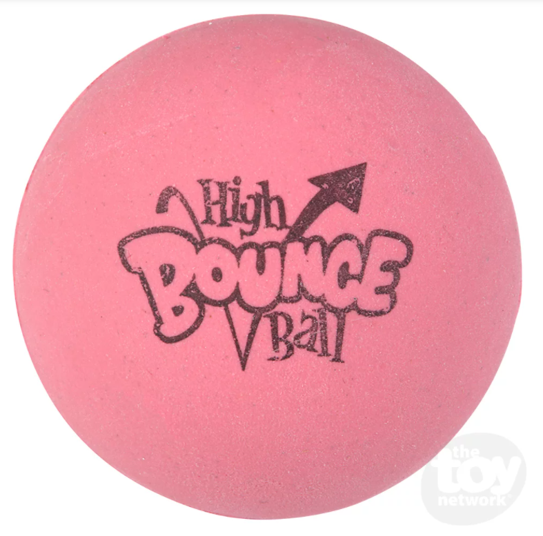 Pink High Bounce Ball