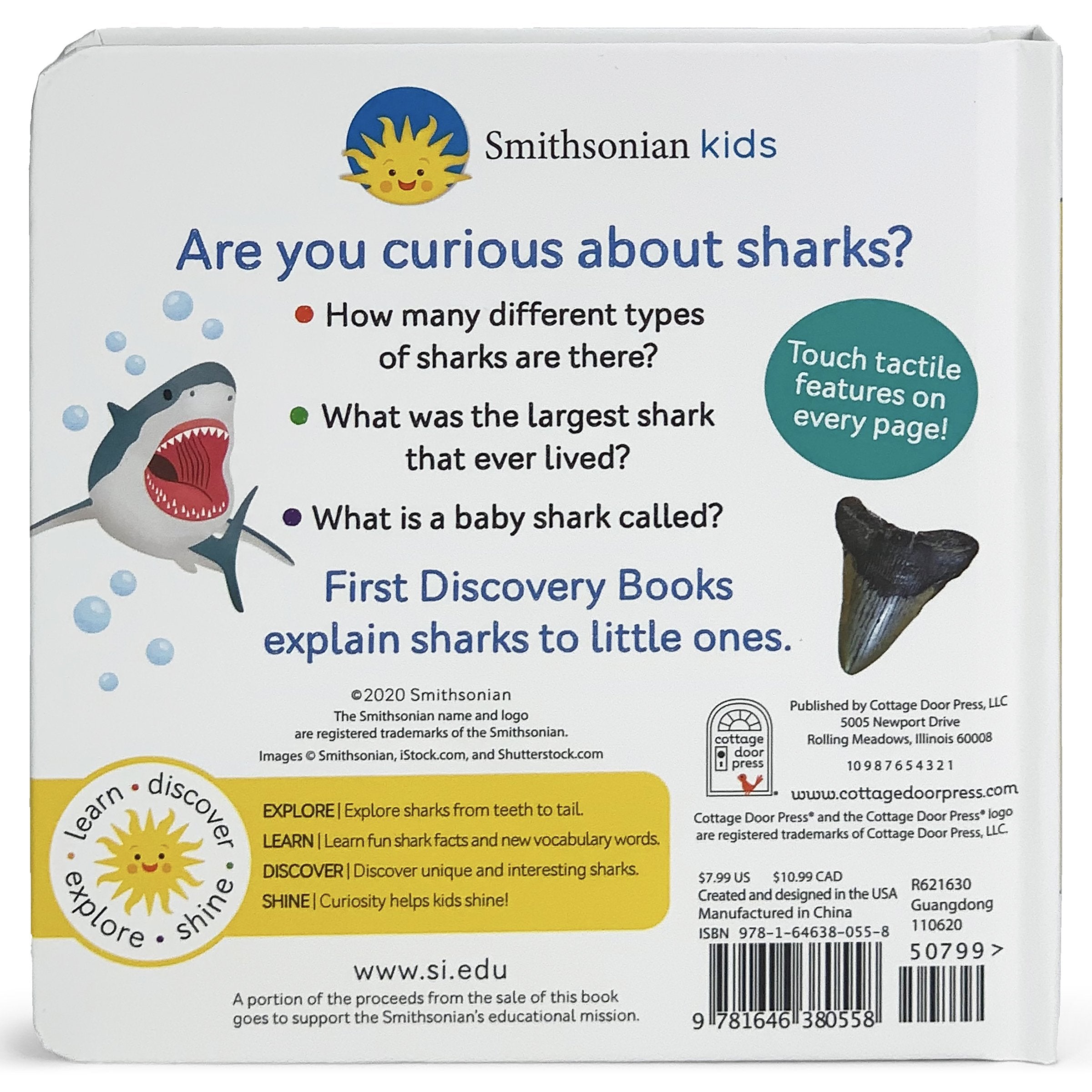 Sharks Teeth to Tail - First Discovery Books    