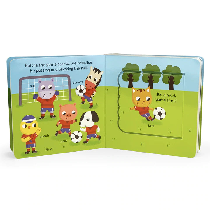 Let's Play Soccer Lift A Flap Book    