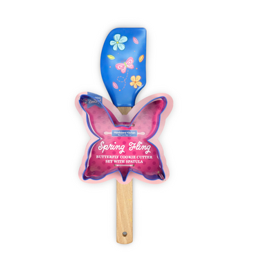 Spring Fling Butterfly Cookie Cutter With Spatula    