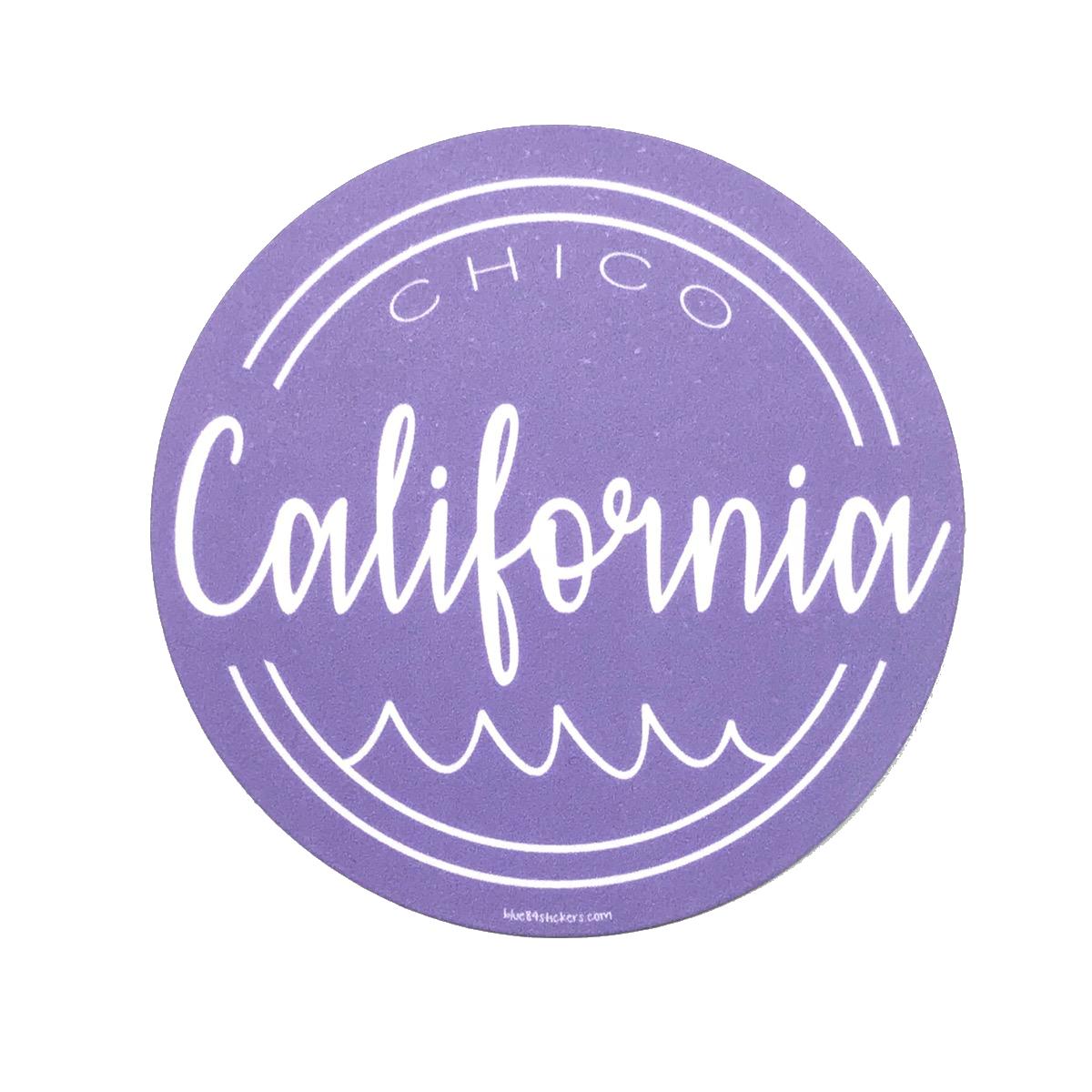 Chico Sticker - Purple Wave    