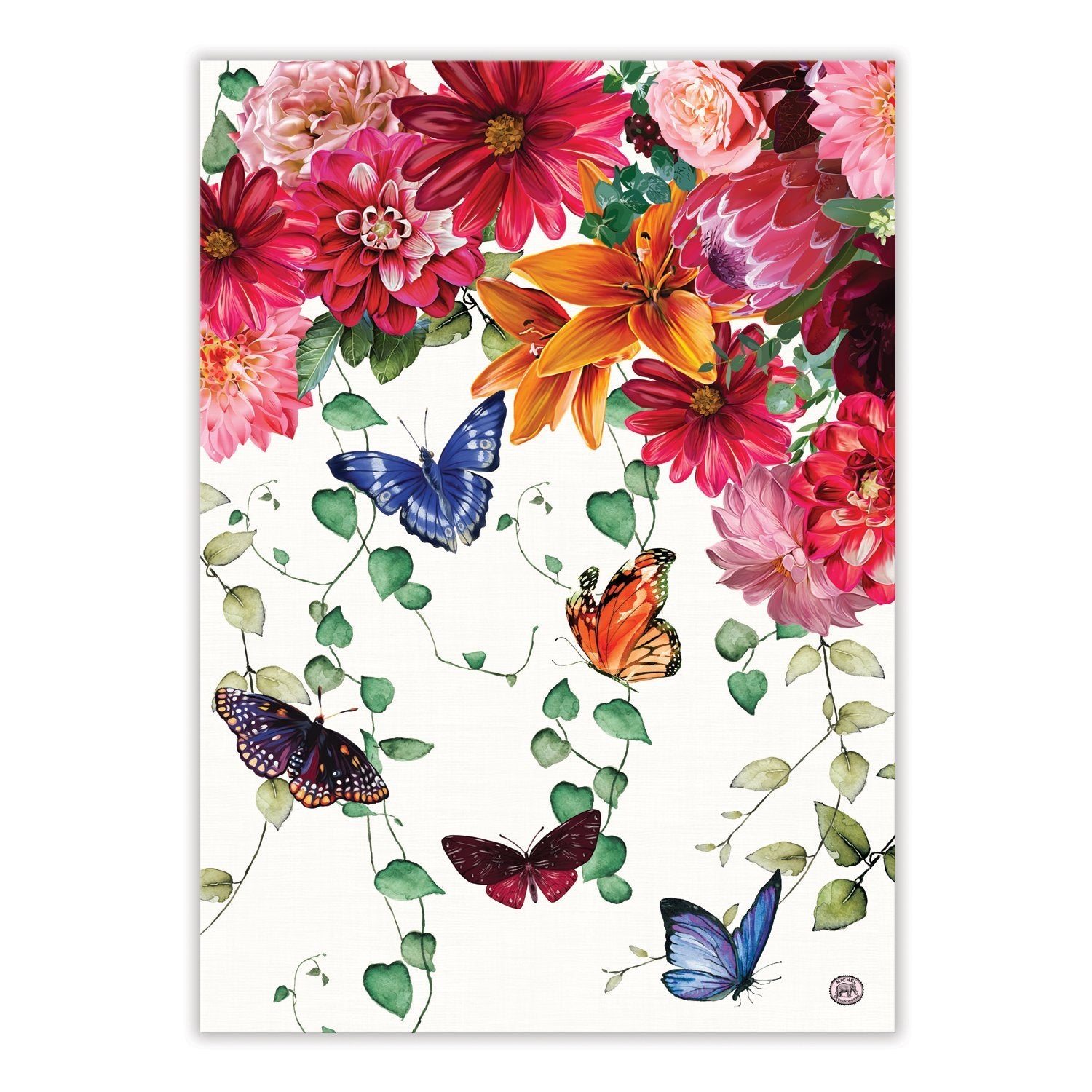 Sweet Floral Melody - Kitchen Towel    