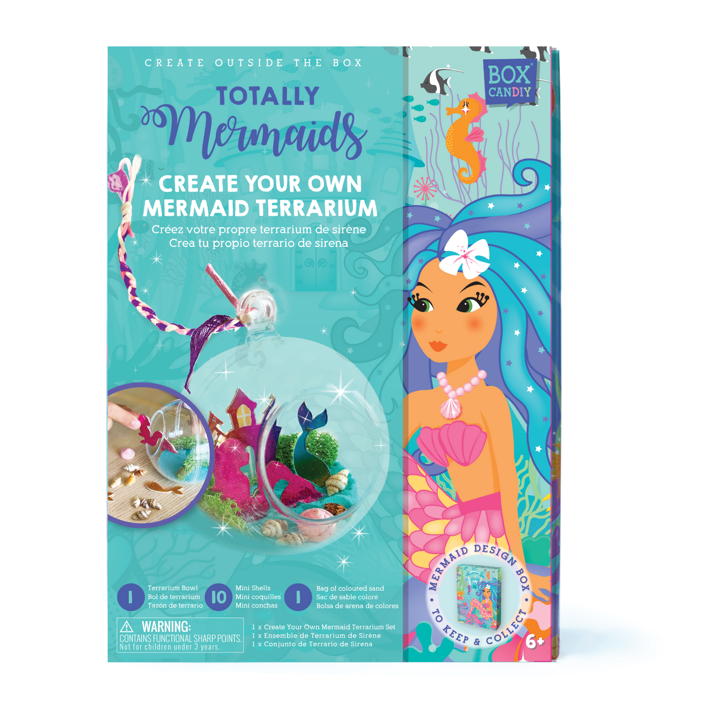 Totally Mermaids Create Your Own Mermaid Terrarium    