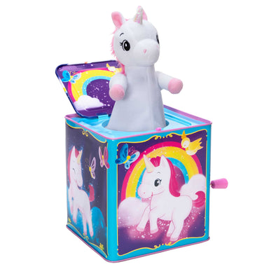 Pop N Glow Unicorn Jack In The Box    
