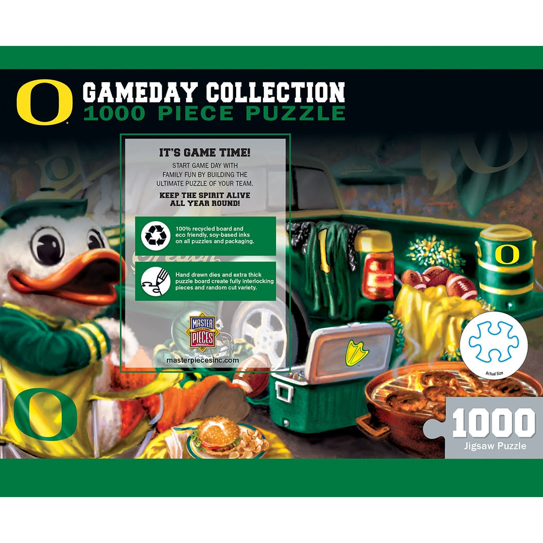 University of Oregon Gameday 1000 Piece Puzzle    
