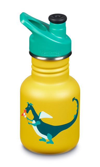 Classic Kid Sport 12oz Water Bottle - Dragon Snack    