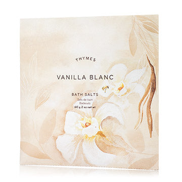 Thymes Vanilla Blanc Bath Salt Packet    