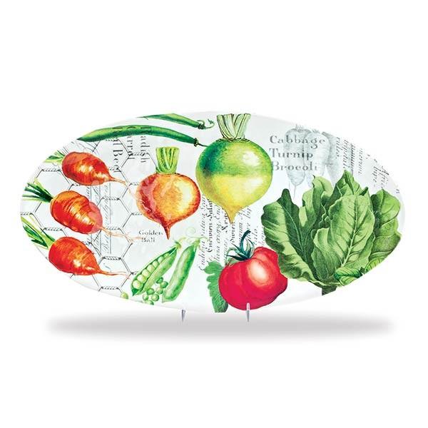 Vegetable Kingdom Oval Serveware Platter    