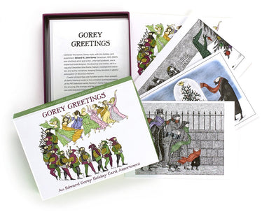 Gorey Greetings - A Boxed Edward Gorey Holiday Card Assortment    