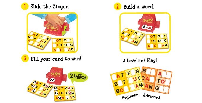 Zingo! Word Builder    