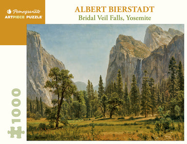 Bridal Veil Falls, Yosemite - 1000 Piece Albert Bierstadt Puzzle    