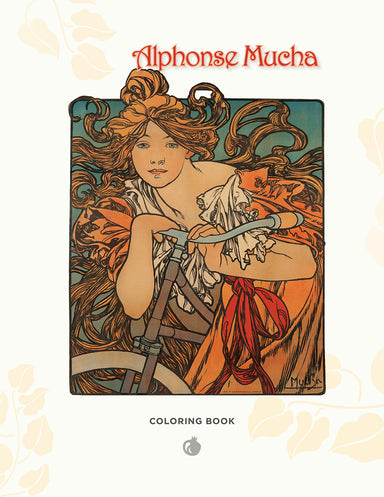 Alphonse Mucha Coloring Book    