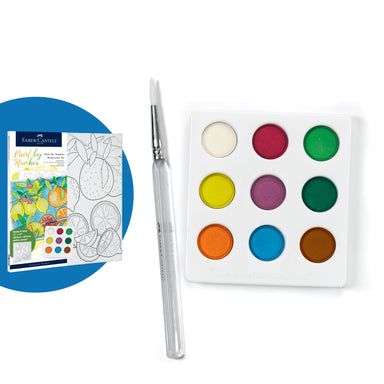Paint By Number Watercolor Set - Produce    