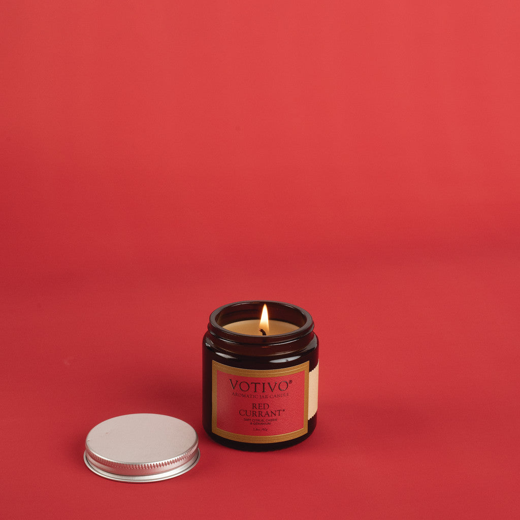 Votivo 2.8oz Aromatic Jar Candle - Red Currant    