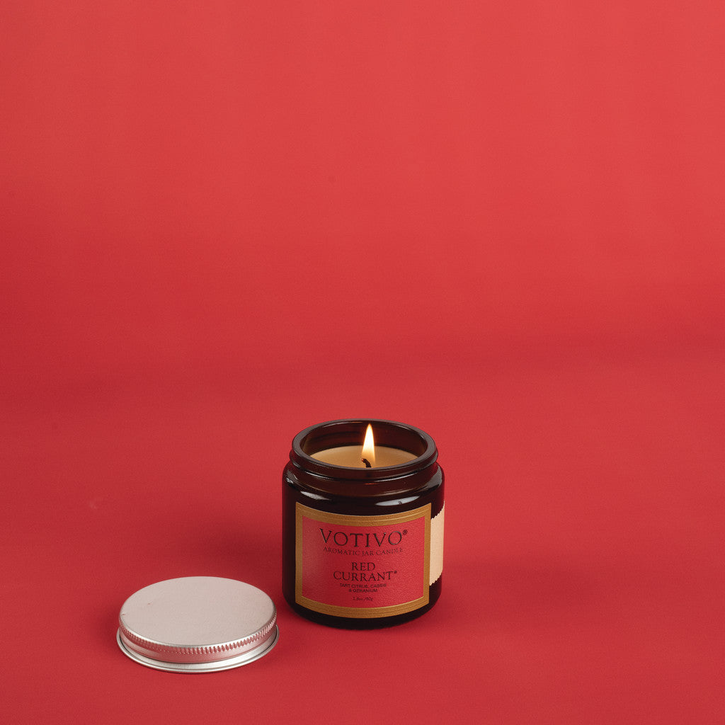 Votivo 2.8oz Aromatic Jar Candle Red Currant — Bird in Hand
